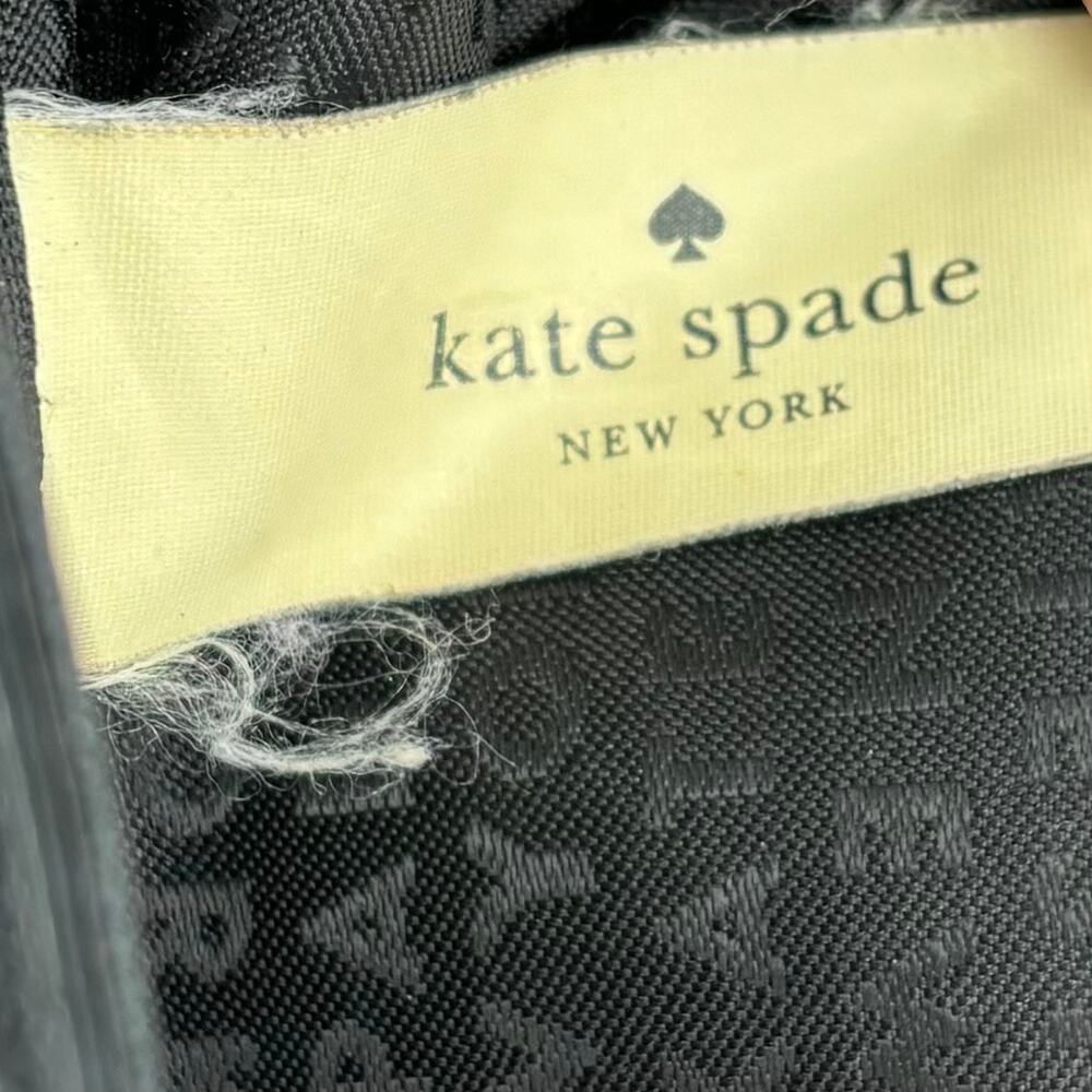 Kate Spade Tote Bag Black Ari Laurel Way Saffiano Leather Large Shoulder Handbag - Picture 12 of 15
